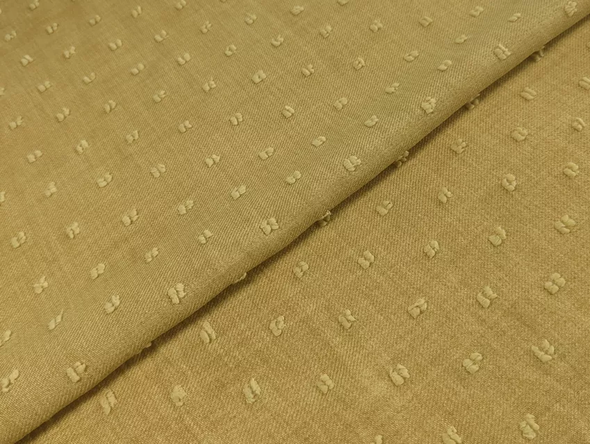 Твіл Камелія мушка, гірчиця - фото 1 - інтернет-магазин tkani-atlas.com.ua