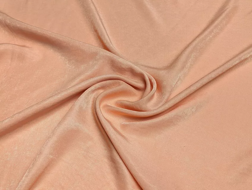 Штапель твіл шовковистий, бежево-персиковий - фото 1 - інтернет-магазин tkani-atlas.com.ua
