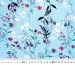 Софт принт квіткове плетіння, блакитний - фото 4 - інтернет-магазин tkani-atlas.com.ua