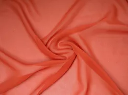 Шифон однотонний, темний помаранчевий - інтернет-магазин tkani-atlas.com.ua
