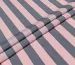 Софт принт полоска 25 мм, серо-розовый - фото 1 - интернет-магазин tkani-atlas.com.ua