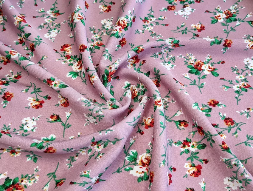Софт принт ніжні букети, суха троянда - фото 1 - інтернет-магазин tkani-atlas.com.ua