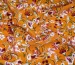 Штапель цветочная фантазия, оранжевый - фото 3 - интернет-магазин tkani-atlas.com.ua