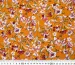Штапель цветочная фантазия, оранжевый - фото 4 - интернет-магазин tkani-atlas.com.ua