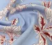 Штапель цветочный микс, бледно-голубой - фото 3 - интернет-магазин tkani-atlas.com.ua