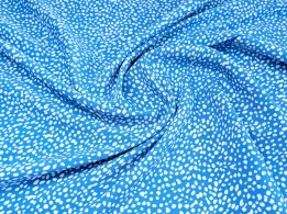 Софт принт дрібний розсип, блакитний - інтернет-магазин tkani-atlas.com.ua