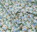 Шифон софт Грейс цветочная акварель, голубой - фото 1 - интернет-магазин tkani-atlas.com.ua