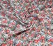 Шифон софт Грейс квіткова акварель, червоний - фото 1 - інтернет-магазин tkani-atlas.com.ua