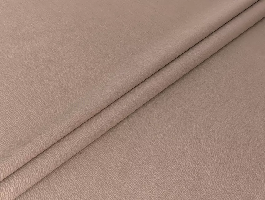 Поплін сорочковий стрейчевий, капучино - фото 1 - інтернет-магазин tkani-atlas.com.ua