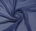 Шифон однотонний, синій джинсовий - фото 1 - інтернет-магазин tkani-atlas.com.ua