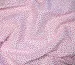 Коттон горошек россыпь, розовый на белом - фото 2 - интернет-магазин tkani-atlas.com.ua