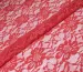 Гіпюр стрейчевий квіткова казка, корал - фото 2 - інтернет-магазин tkani-atlas.com.ua