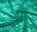 Гіпюр стрейчевий квіткова ніжність, бірюзово-зелений - фото 1 - інтернет-магазин tkani-atlas.com.ua