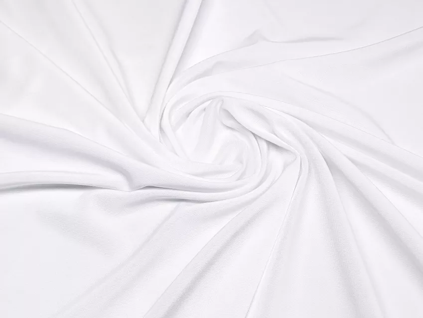 Трикотаж масло однотонний, білий - фото 1 - інтернет-магазин tkani-atlas.com.ua