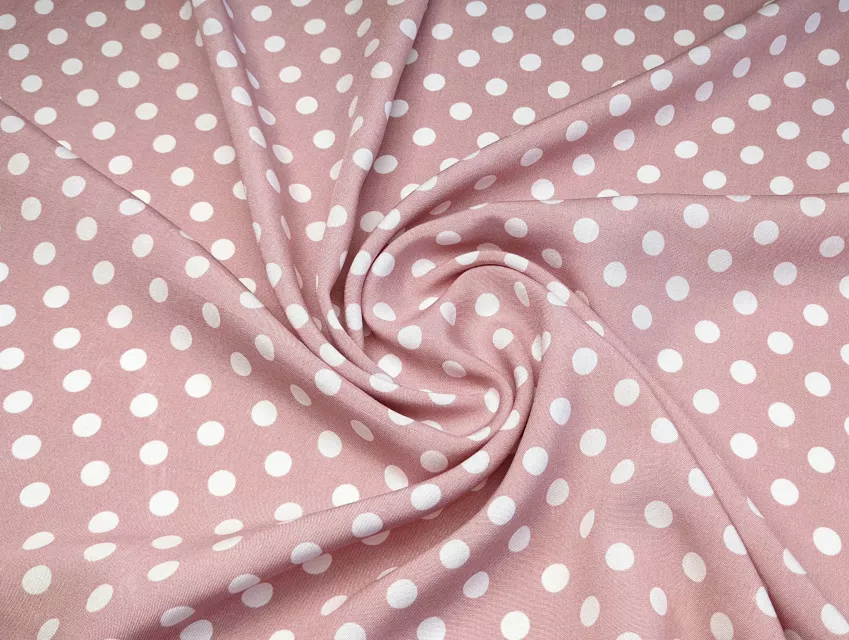 Штапель горохи 8 мм, персиковий - фото 1 - інтернет-магазин tkani-atlas.com.ua