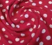 Штапель горохи 8 мм, червоний - фото 2 - інтернет-магазин tkani-atlas.com.ua