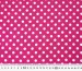Штапель горошки 8 мм, малиновый - фото 4 - интернет-магазин tkani-atlas.com.ua