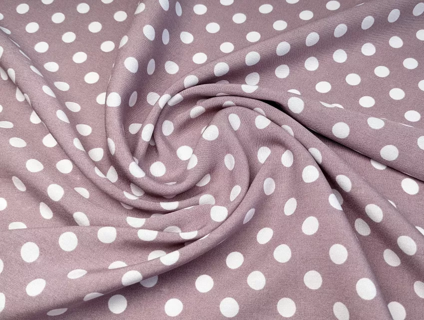 Штапель горохи 8 мм, ліловий - фото 1 - інтернет-магазин tkani-atlas.com.ua