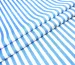 Коттон стрейчевый рубашечный полоска 6 мм, голубой - фото 1 - интернет-магазин tkani-atlas.com.ua