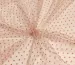 Сетка флок горошки 3 мм, бежево-персиковый - фото 2 - интернет-магазин tkani-atlas.com.ua