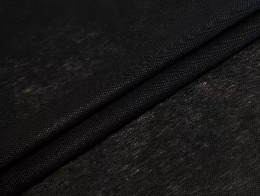 Флізелін, чорний - фото 1 - інтернет-магазин tkani-atlas.com.ua