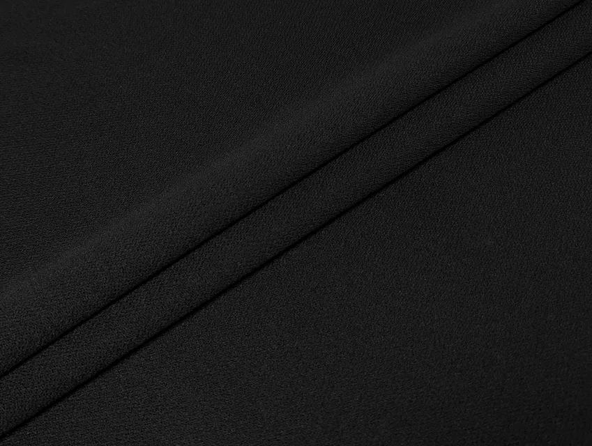 Дублерин на трикотажной основе (плотность 35 г/м²), черный - фото 1 - интернет-магазин tkani-atlas.com.ua