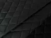 Плащівка на підкладці вельбо ромби, чорний - інтернет-магазин tkani-atlas.com.ua