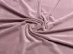 Оксамит на трикотажі плюш, рожева пудра - інтернет-магазин tkani-atlas.com.ua