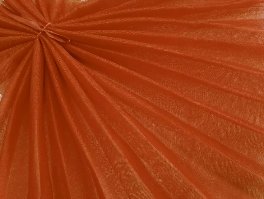 Фатин кристал, охра - фото 1 - интернет-магазин tkani-atlas.com.ua