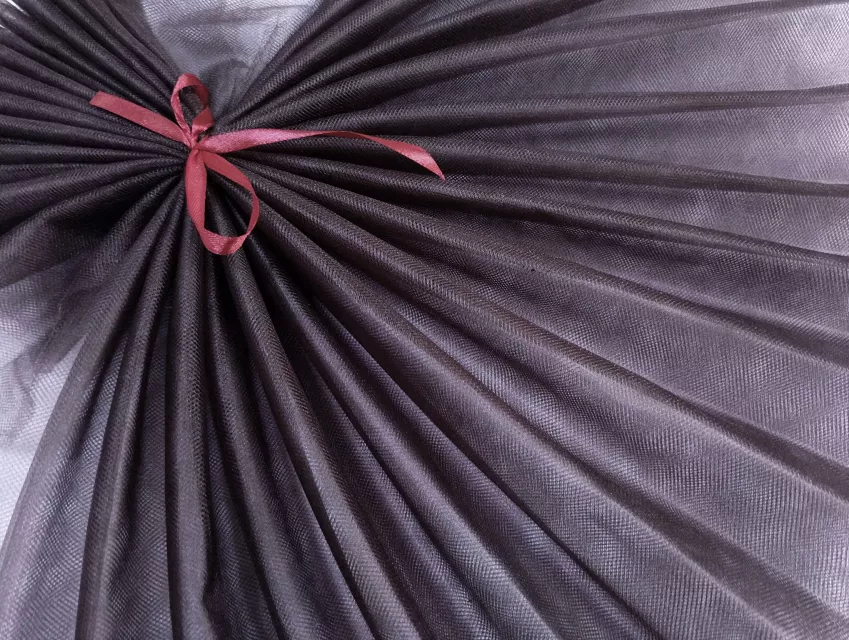 Фатин кристал, темне мокко - фото 1 - інтернет-магазин tkani-atlas.com.ua