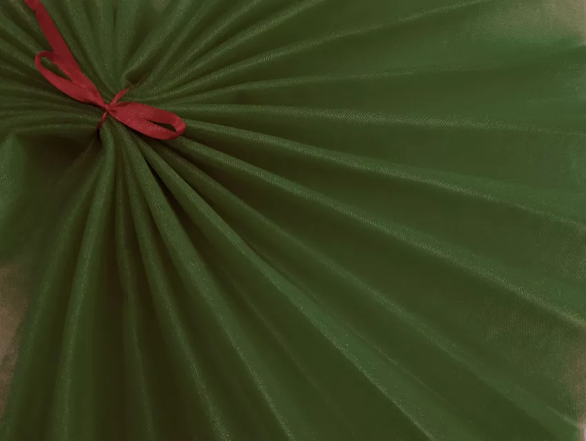 Фатин кристал, хакі - фото 1 - інтернет-магазин tkani-atlas.com.ua