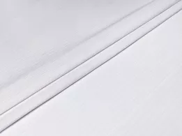 Бенгалін блузочний смужка 3 мм, білий - інтернет-магазин tkani-atlas.com.ua