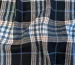 Коттон рубашечный крупная клетка, джинсовый с черным - фото 2 - интернет-магазин tkani-atlas.com.ua