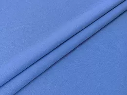 Льон однотонний, блакитний джинсовий - інтернет-магазин tkani-atlas.com.ua