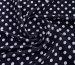 Креп Шери горох 10 мм, темно-синий - фото 1 - интернет-магазин tkani-atlas.com.ua