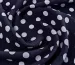 Креп Шери горох 10 мм, темно-синий - фото 2 - интернет-магазин tkani-atlas.com.ua