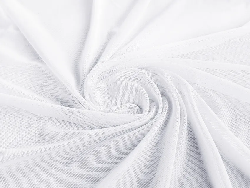 Сітка стрейч, білий - фото 1 - інтернет-магазин tkani-atlas.com.ua