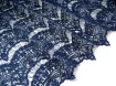 Сітка макраме ніжність, темно-синій - інтернет-магазин tkani-atlas.com.ua
