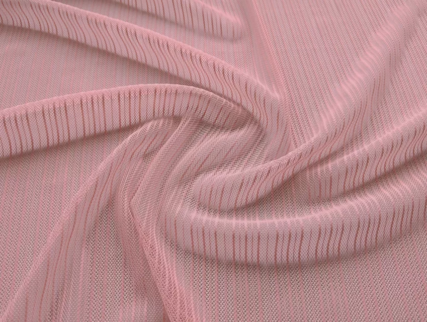 Сітка з блиском, чайна троянда - фото 1 - інтернет-магазин tkani-atlas.com.ua