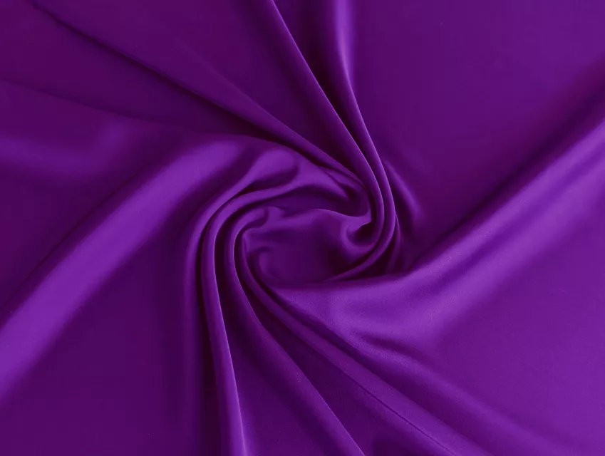 Шовк сатин, яскравий бузок - фото 1 - інтернет-магазин tkani-atlas.com.ua