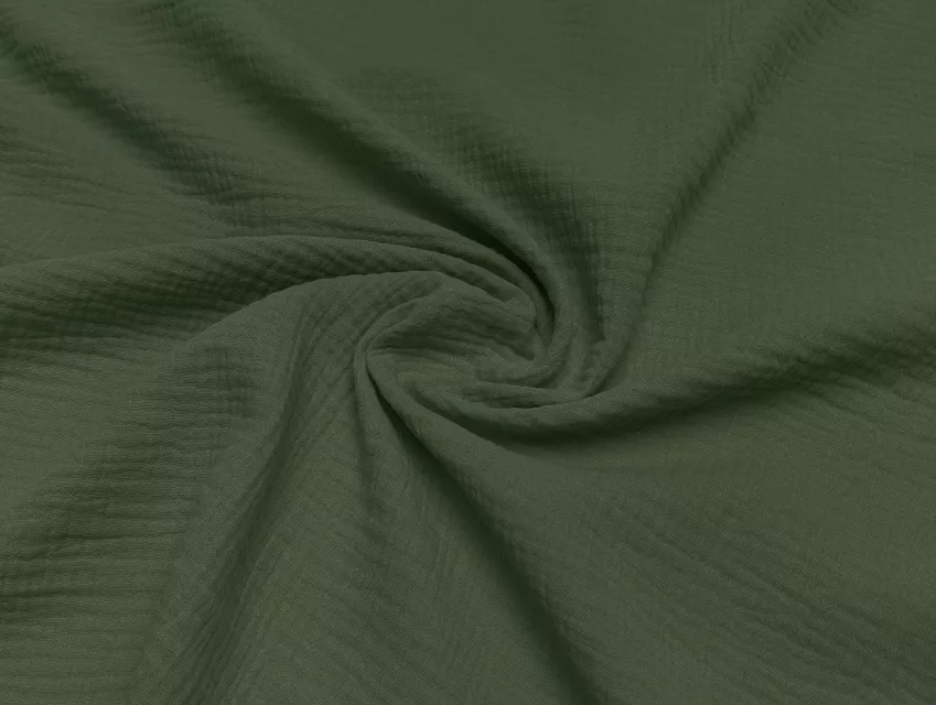 Муслін щільний, хакі - фото 1 - інтернет-магазин tkani-atlas.com.ua