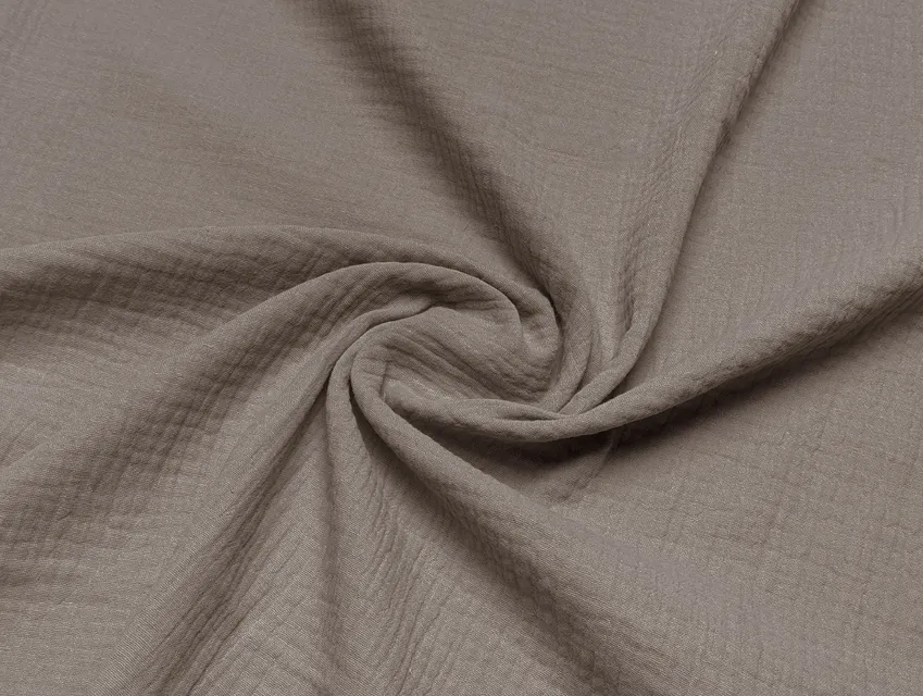 Муслин плотный, темно-бежевый - фото 1 - интернет-магазин tkani-atlas.com.ua