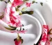 Американский креп рисунок пионы, розовый на молочном - фото 2 - интернет-магазин tkani-atlas.com.ua