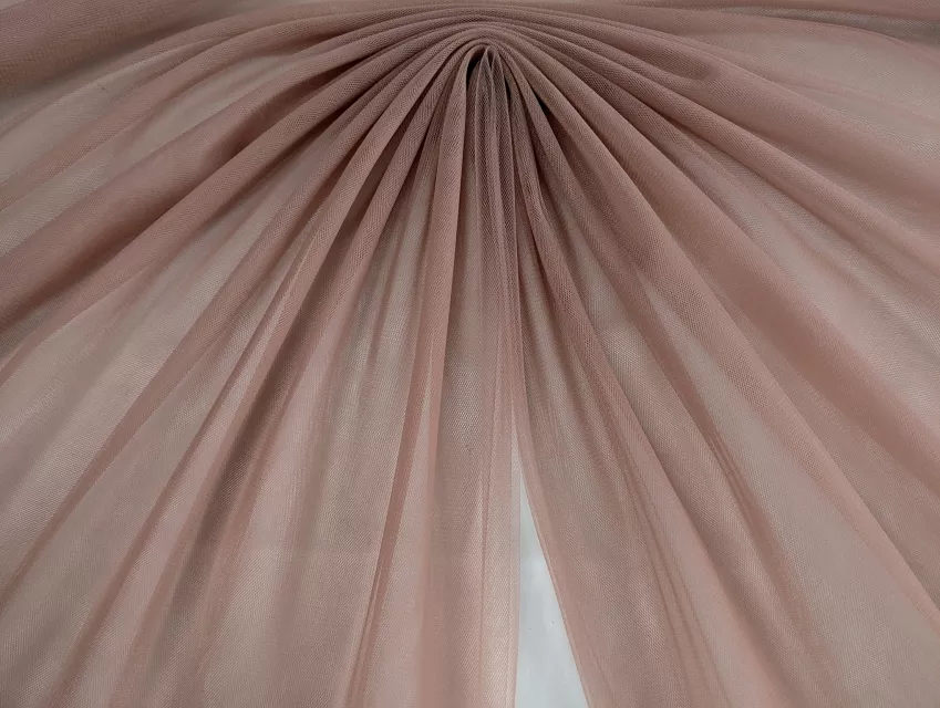 Євросітка (фатин м'який), натуральний бежевий - фото 1 - інтернет-магазин tkani-atlas.com.ua