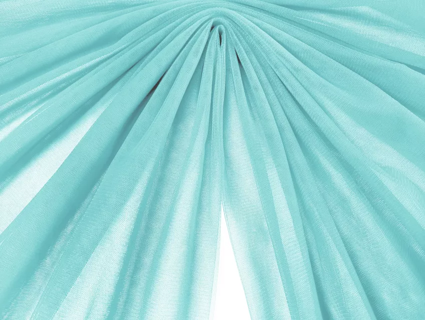 Евросетка (фатин мягкий), ментоловый - фото 1 - интернет-магазин tkani-atlas.com.ua