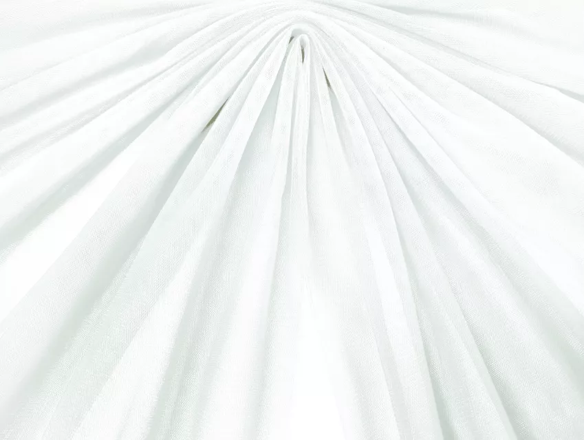 Євросітка (фатин м'який), молочний - фото 1 - інтернет-магазин tkani-atlas.com.ua