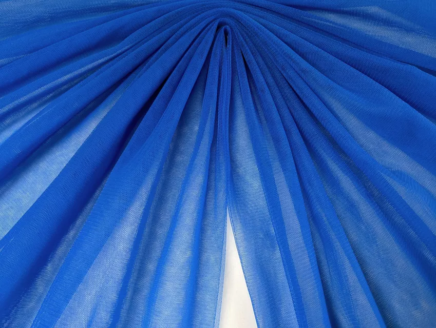 Євросітка (фатин м'який), синій - фото 1 - інтернет-магазин tkani-atlas.com.ua