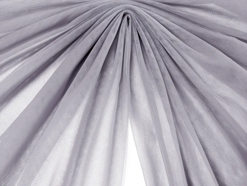 Євросітка (фатин м'який), світло-сірий - фото 1 - інтернет-магазин tkani-atlas.com.ua