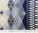 Трикотаж масло двухсторонний купон, синий с бежевым - фото 5 - интернет-магазин tkani-atlas.com.ua