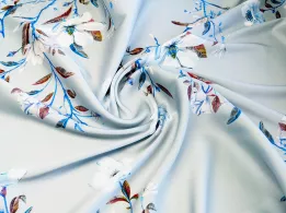 Шовк Армані казкове плетіння, сірий - інтернет-магазин tkani-atlas.com.ua